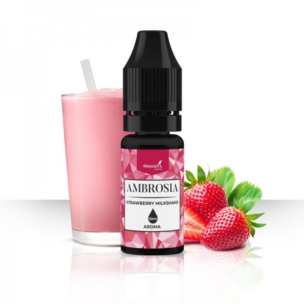 Omerta Ambrosia Strawberry Milkshake Aroma 10ml